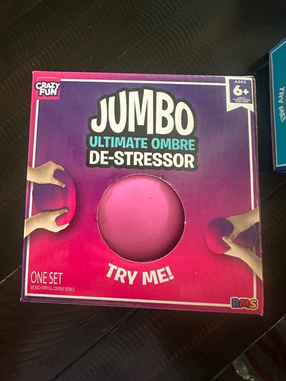 Jumbo Ultimate Ombre De-Stressor - Pink/Purple